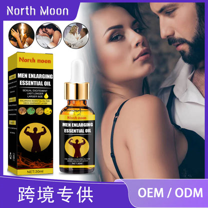 North Moon men's massage oil