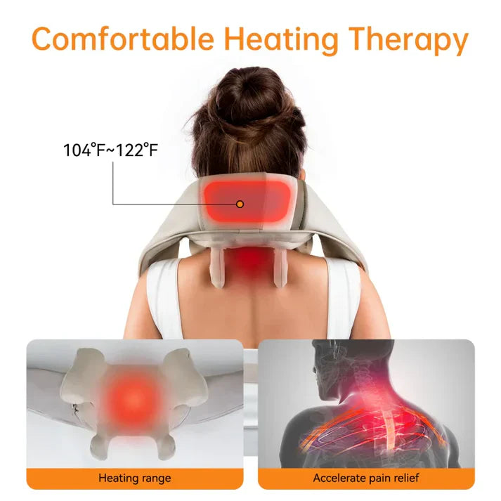 Kneading Massager  Shoulder And Neck جهاز مساج متكامل